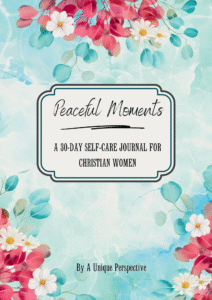 Christian Small Business Self Care Journal for Women