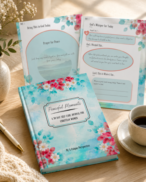 Christian Small Business Self Care Journal for Women