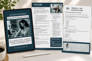Christian small business woman father leadership resources