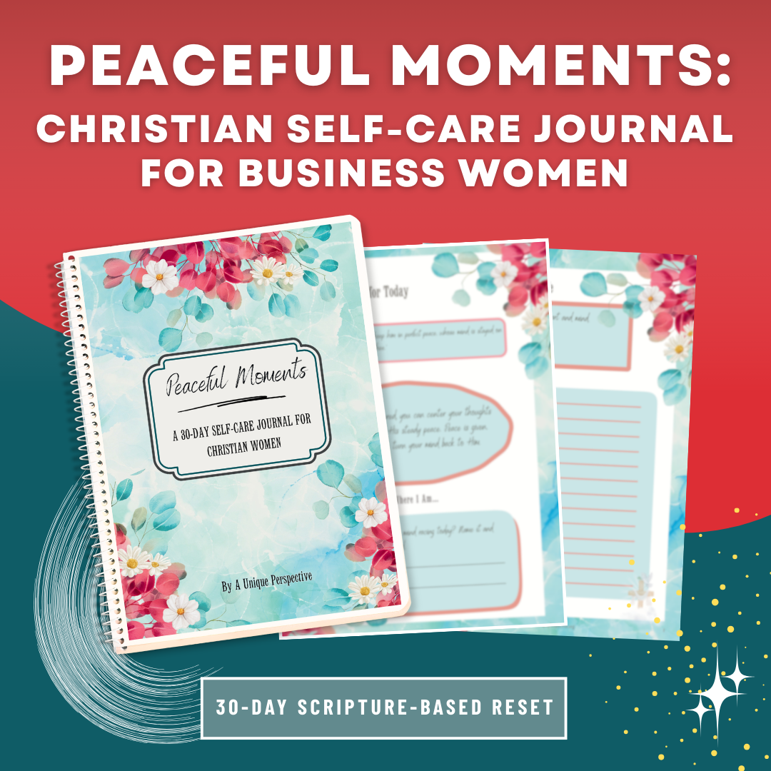 Christian Small Business Self Care Journal for Women Who Carry Quiet Leadership Weight - Image 2