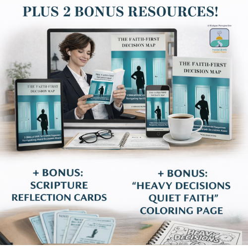 Christian Small Business Women Faith Decision Map