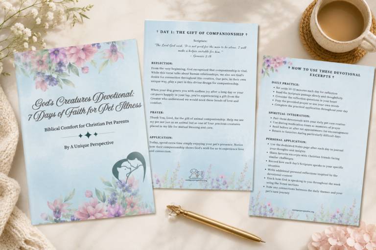 7-Day Pet Illness Devotional
