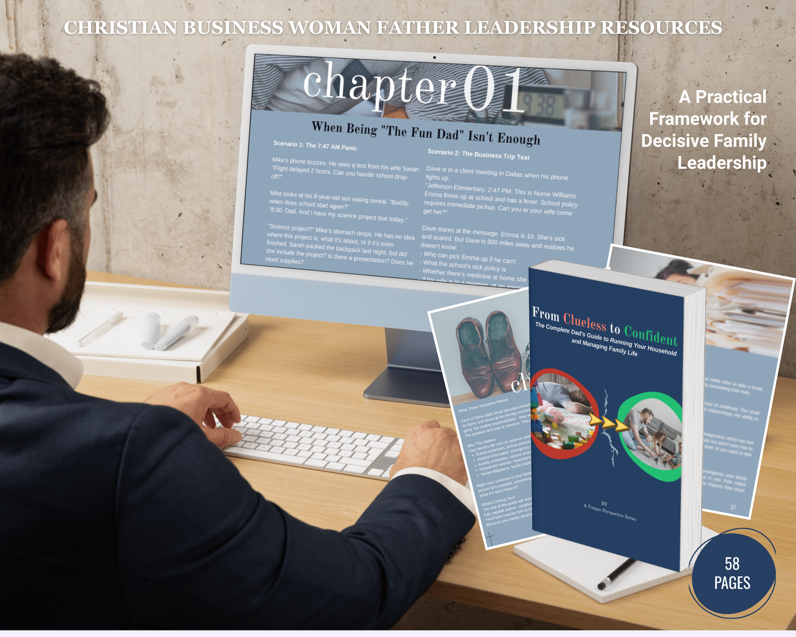 Christian Small Business Woman Father Leadership Resources | Dad’s Tactical Guide to Family Leadership - Image 2