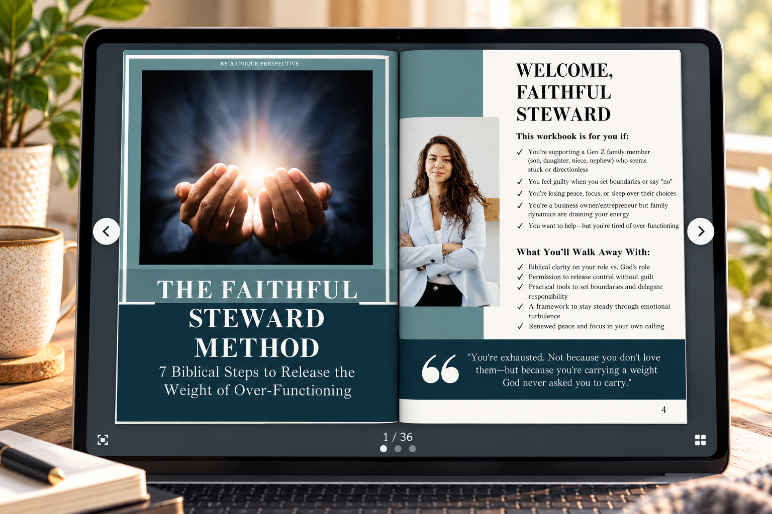 Faithful-Steward-Method-digital-flipbook mockup