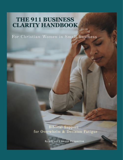 911 Christian Small Business Clarity Handbook
