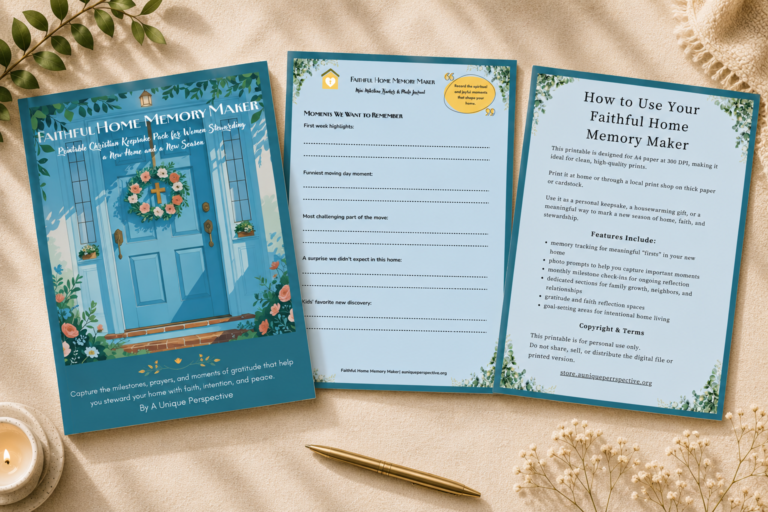 Faithful Home Memory Maker