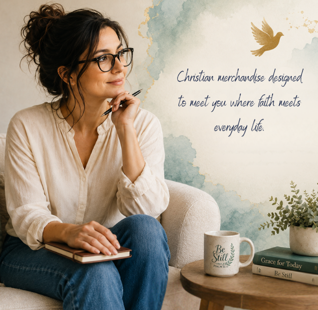 Warm faith and lifestyle scene for Kingdom Wear